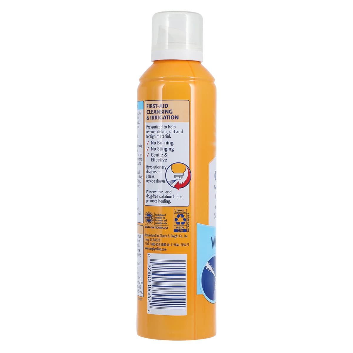 Simply Saline Wound Wash, 7.4 oz Can thumbnail 2