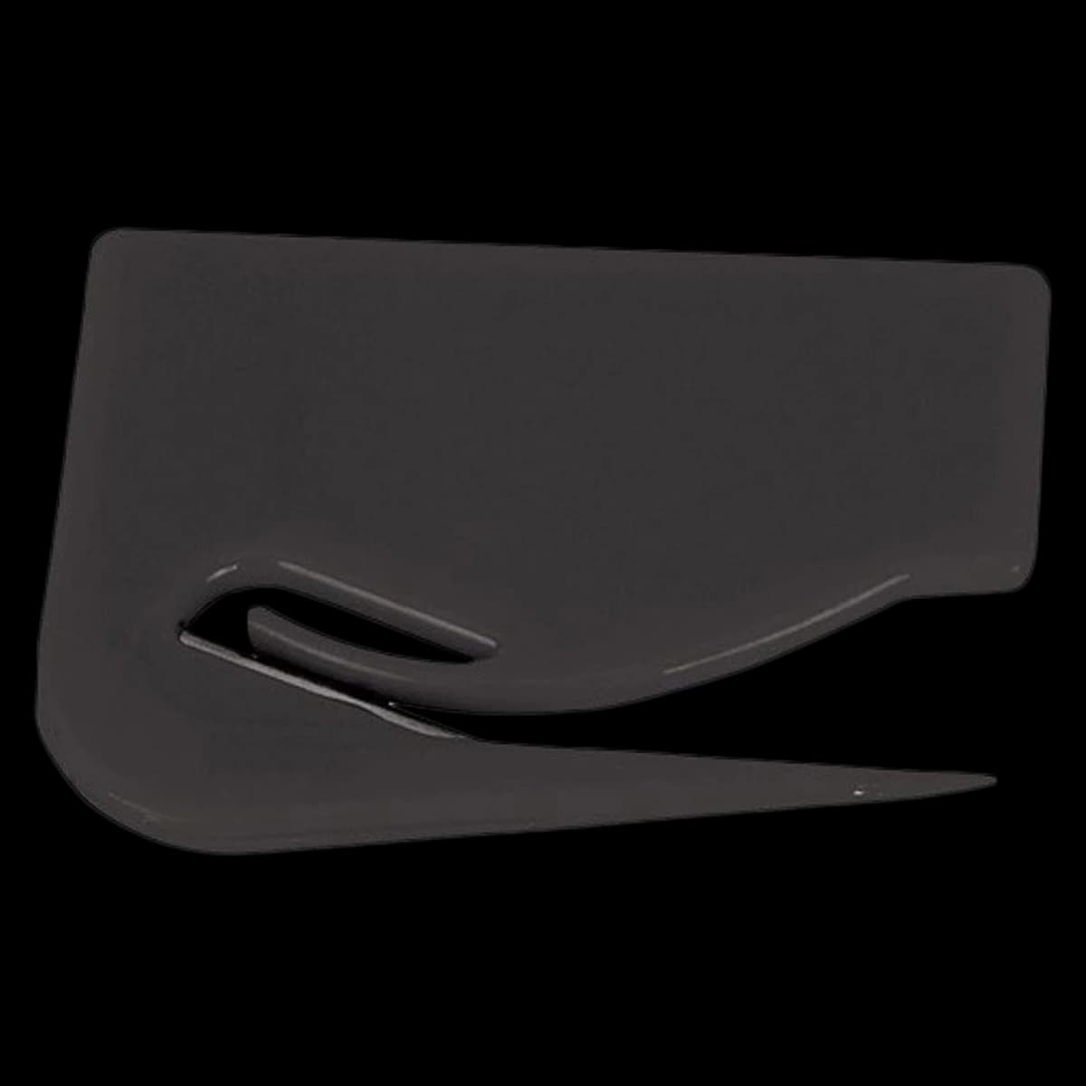 Sparco Clean Slit Letter Opener, Manual, Plastic, Black, Each - Letter Opener Manual Plastic - Image 1