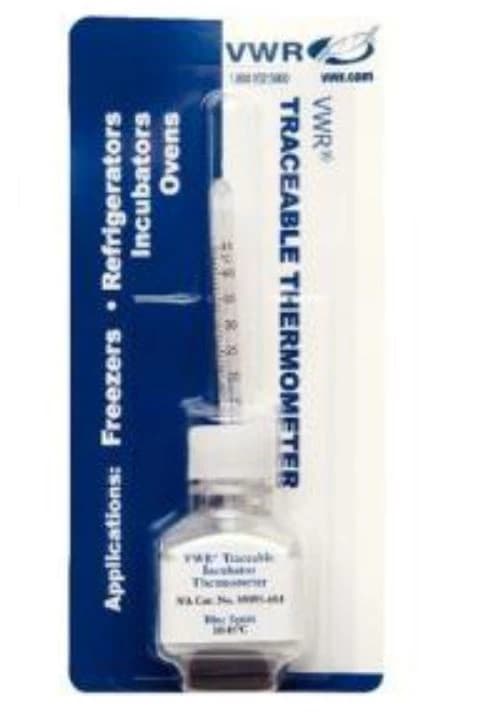 VWR Scientific Precision Verification Thermometer, -2 to 10°C, Each - Thermometer -2-10C Prec Verf - Image 1