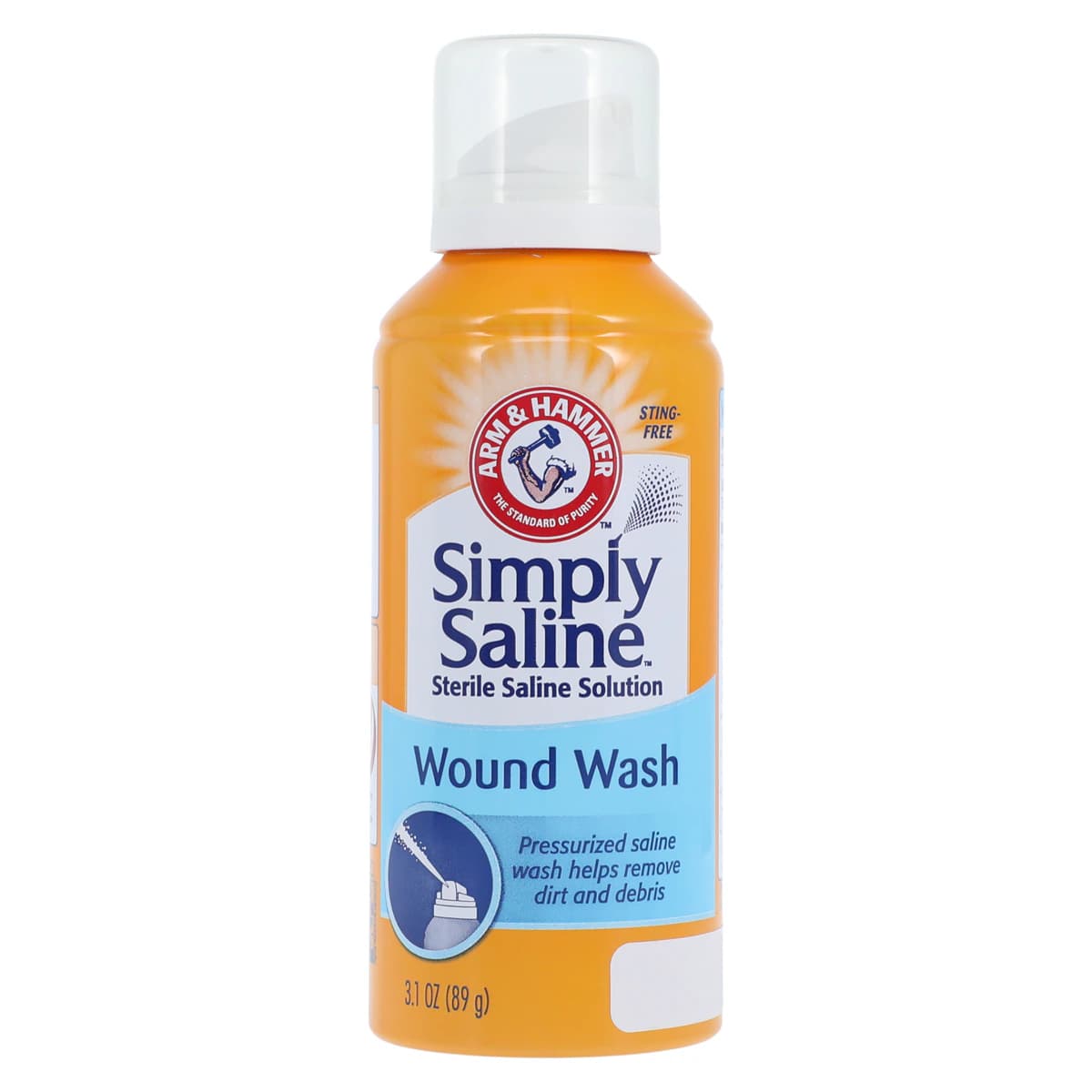 Simply Saline Wound Wash, 3.1 oz Can - Simply Saline Wound Wash - Image 1