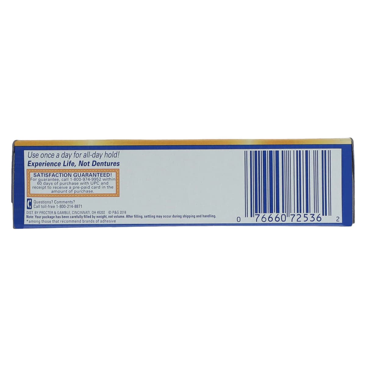 Fixodent Xtra Scope Powder Denture Adhesive, 1.6 oz thumbnail 5