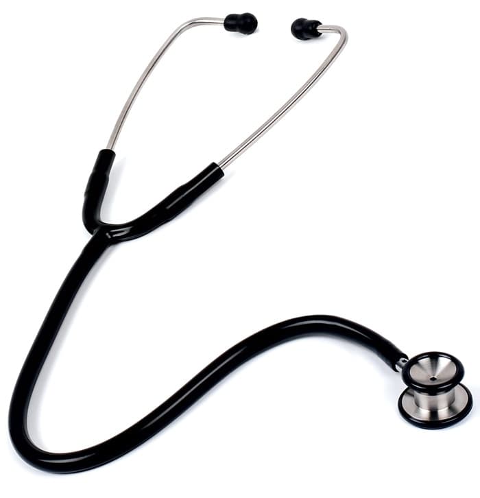 Prestige Medical Clinical I Pediatric Stethoscope, Black, Each - Stethoscope Pediatric Clinical - Image 1