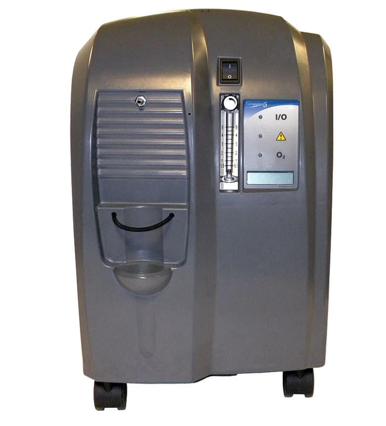AirSep Companion 5 Liter Oxygen Concentrator, 13.5 x 12.5 x 21.5 in - Companion 5 Liter Oxygen Conce - Image 1