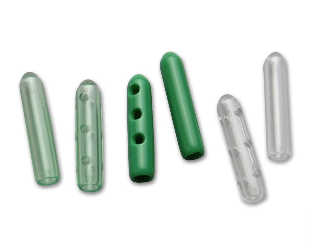 Aspen Surgical Instrument Tip Protector, Green, 2.8 x 19 mm, Non-Sterile, 100/Bag - Protector Instrument Tip Green - Image 1