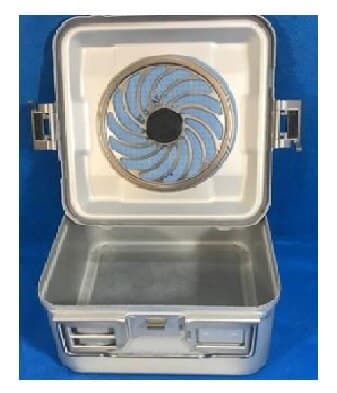 Aesculap Sterilization Container Bottom Half, Size (Half Size) - Container Bottom Half Size - Image 1