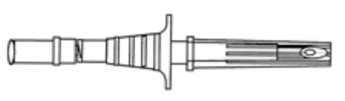 Vygon Bag Access Spike-IV with Bioconnector, Single Patient Use, 50/Case - Bag Access Spike-IV w/Bcnnctr - Image 1