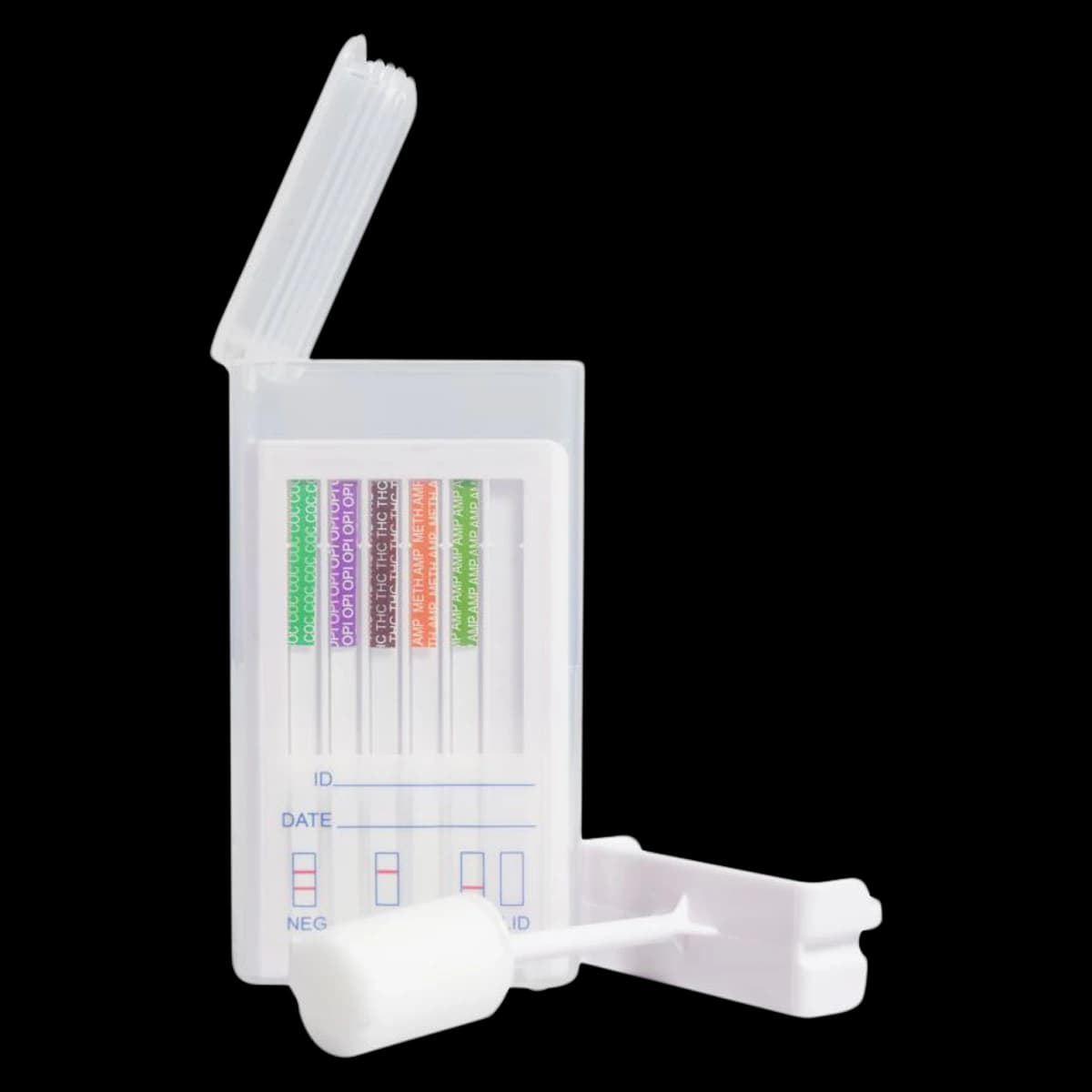 Hemosure Oral Fluid Drug of Abuse (DOA) Test Swab, Forensic Use, 25/Box - Test DOA Swab Oral Fluid - Image 1