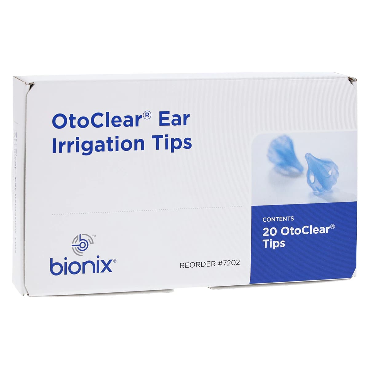 Bionix OtoClear Ear Wash Tips, Disposable, Blue, 20/Box - Tips Ear Dspsbl OtoClear Irrgt - Image 1