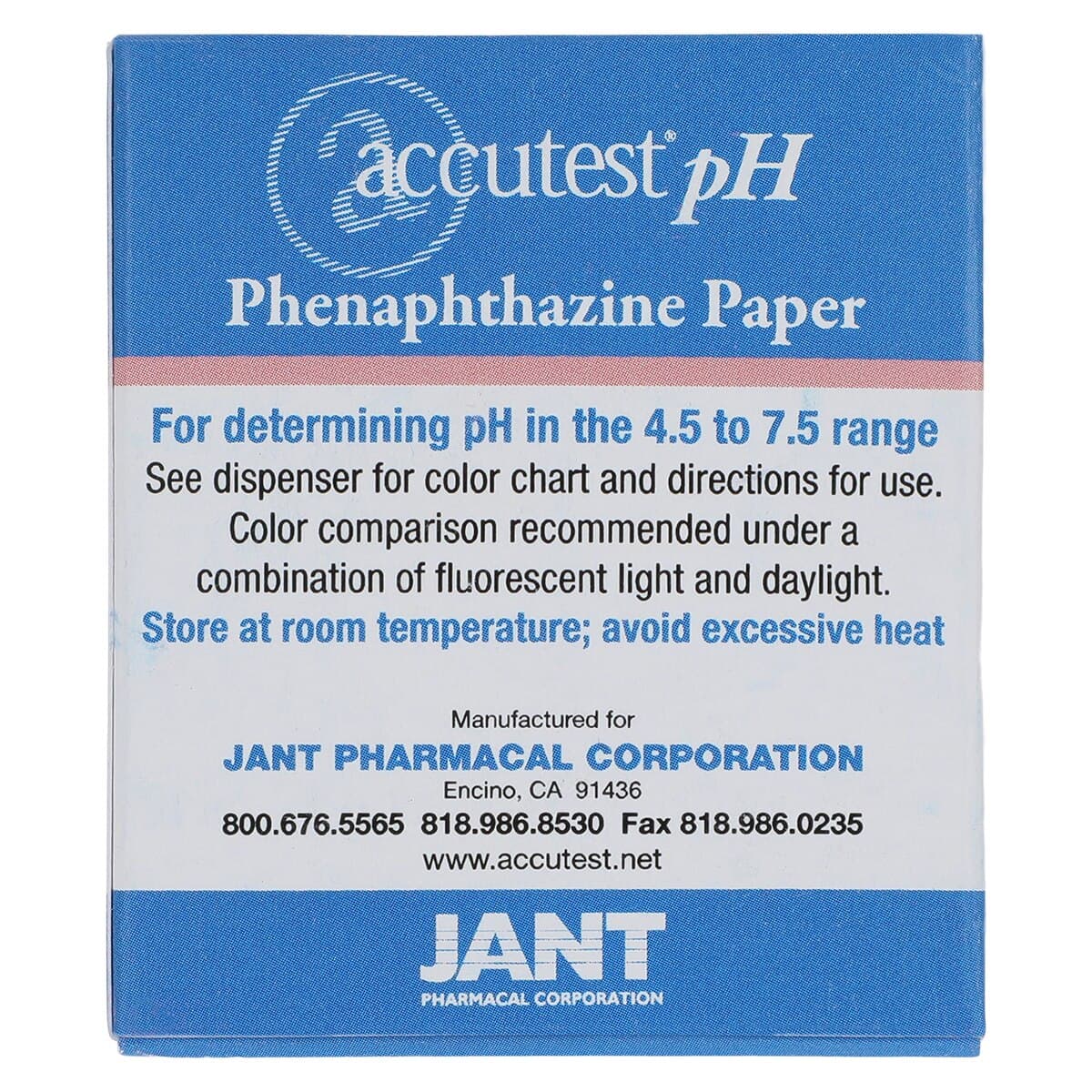 Accutest pH Phenaphthazine Paper Roll, 4.5-7.5 pH, Single Roll thumbnail 6