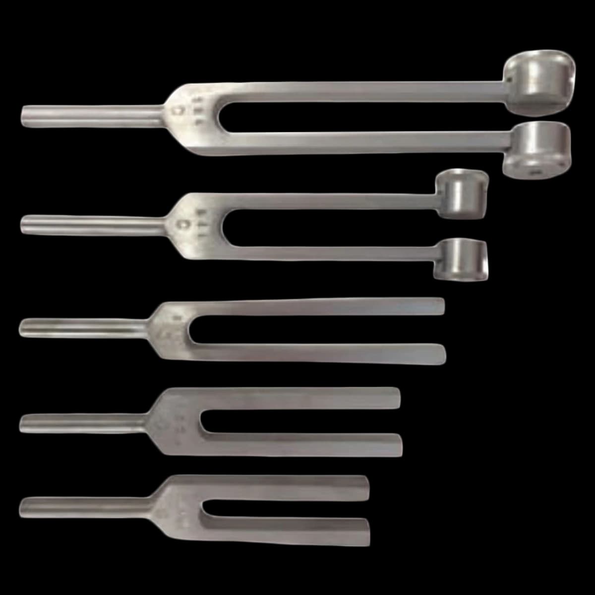 BRS Fork Set, 5-Piece, Aluminum Alloy, Reusable - Set Fork BRS 5 Piece Alum Ally - Image 1