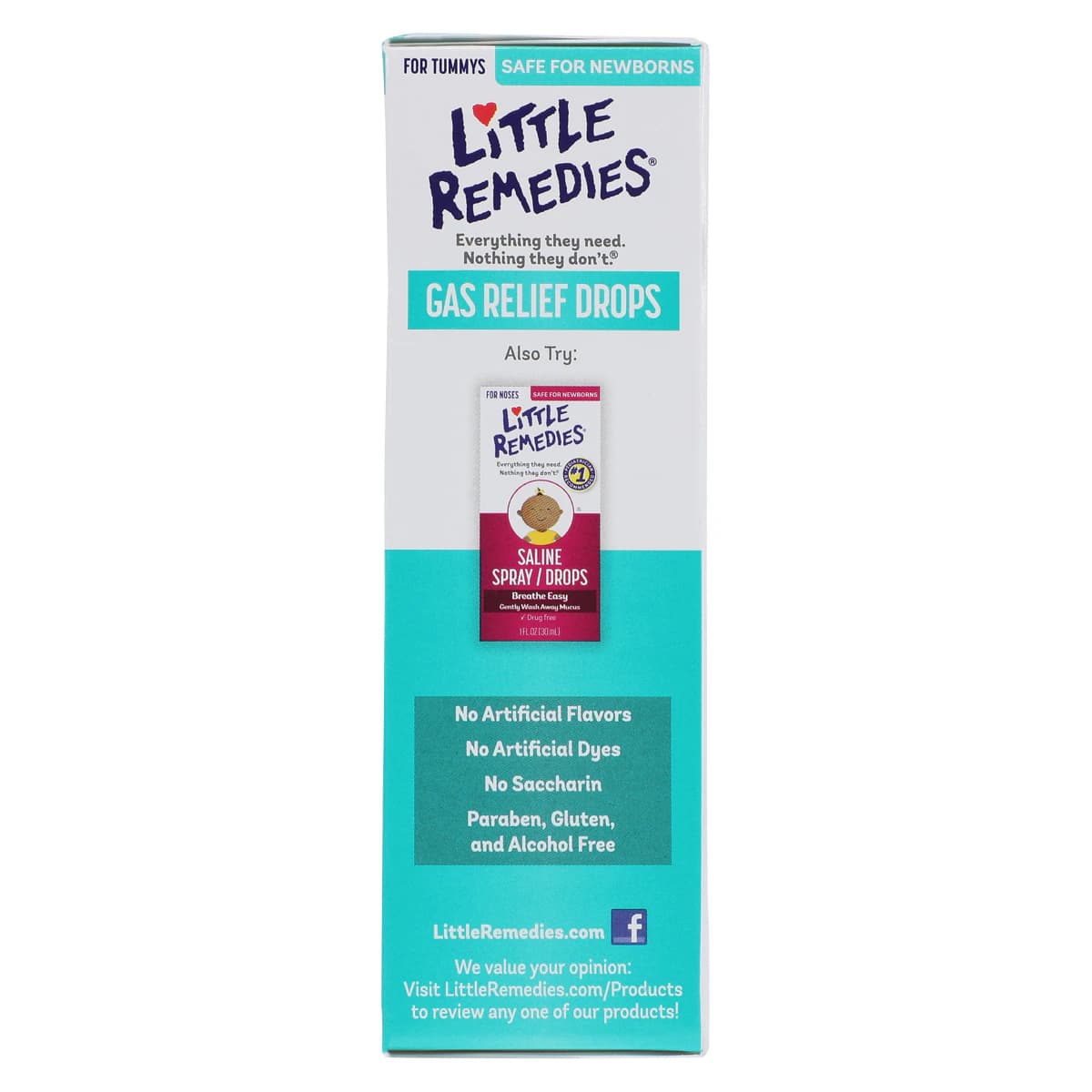 Little Remedies Gas Relief Drops, Simethicone 20 mg, 30 ml Bottle thumbnail 3