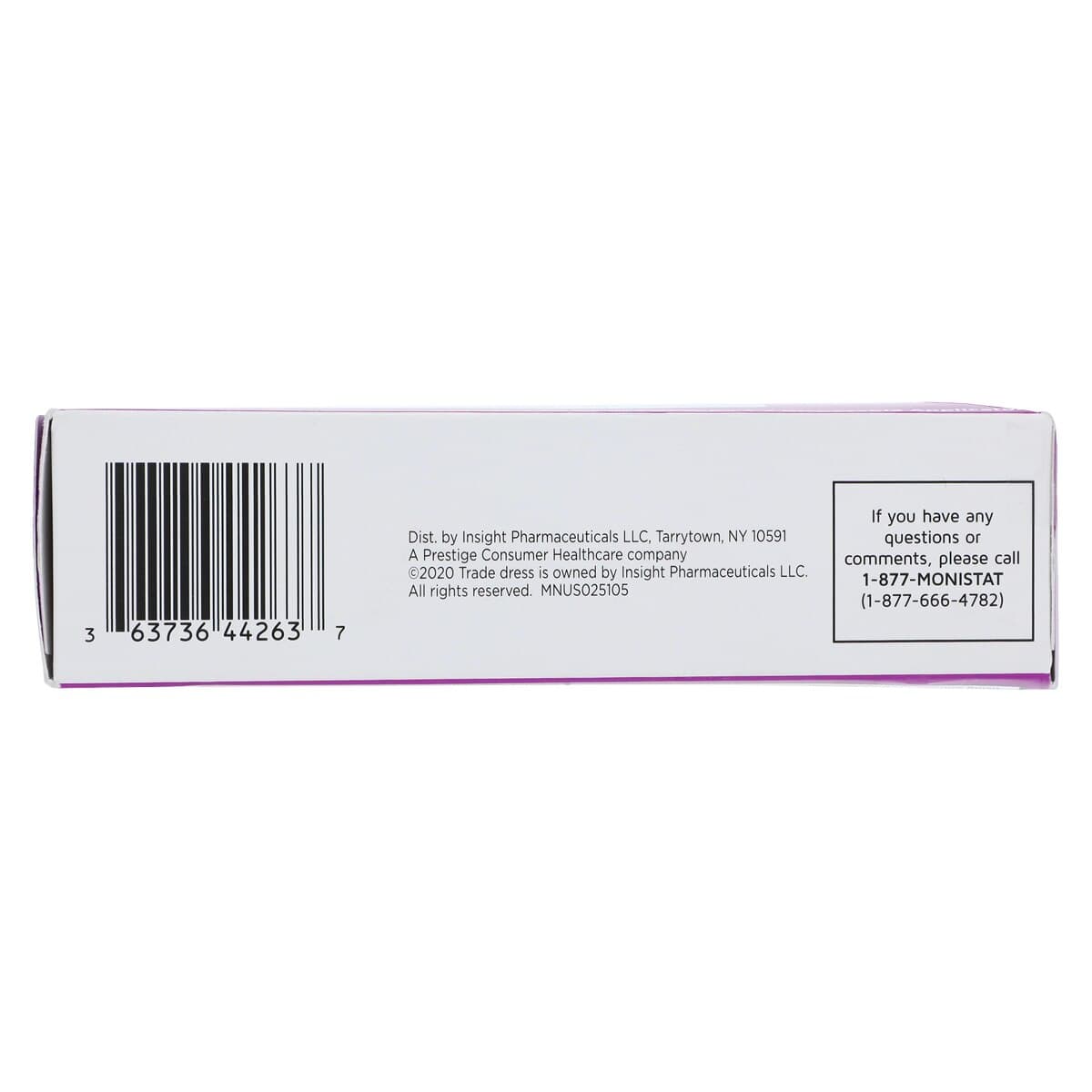 Monistat-7 Cream with Applicator, 45g Tube thumbnail 5