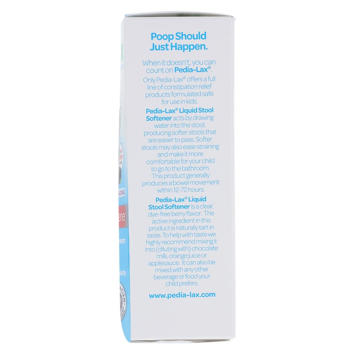 Pedia-Lax Liquid Stool Softener, Fruit Punch, 4 oz Bottle thumbnail 9