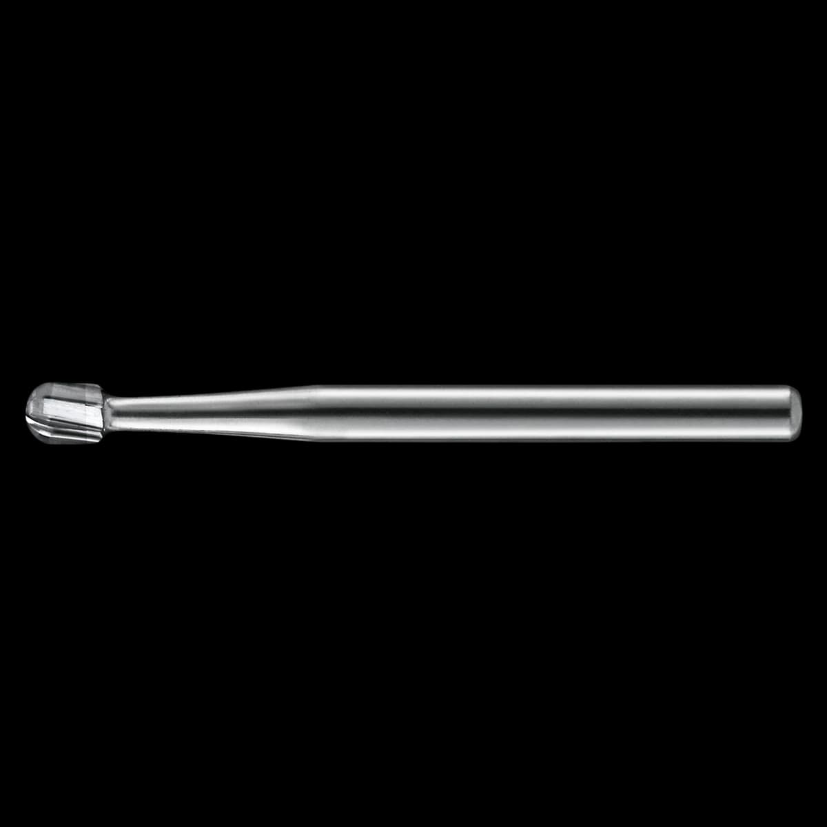 Kerr (KaVo Kerr) Operative Carbide Bur, FG Round #5, 6 Flute, 1.6 mm Diameter, Friction Grip, 10/Pkg, FG5-KC0 - Kerr Operative Carbide Burs FG 5 10/Pk - Image 1
