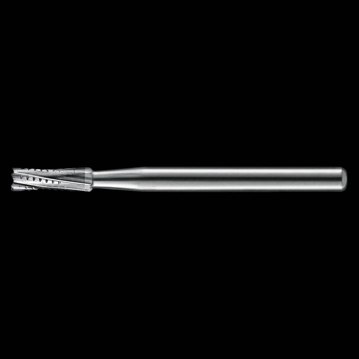 Kerr FG 558 Carbide Bur, Straight Flat End Crosscut, 1.2mm Diameter, 3.7mm Length, 10/Pk, FG558-KC0 - Kerr Operative Carbide Burs FG 558 10/Pk - Image 1
