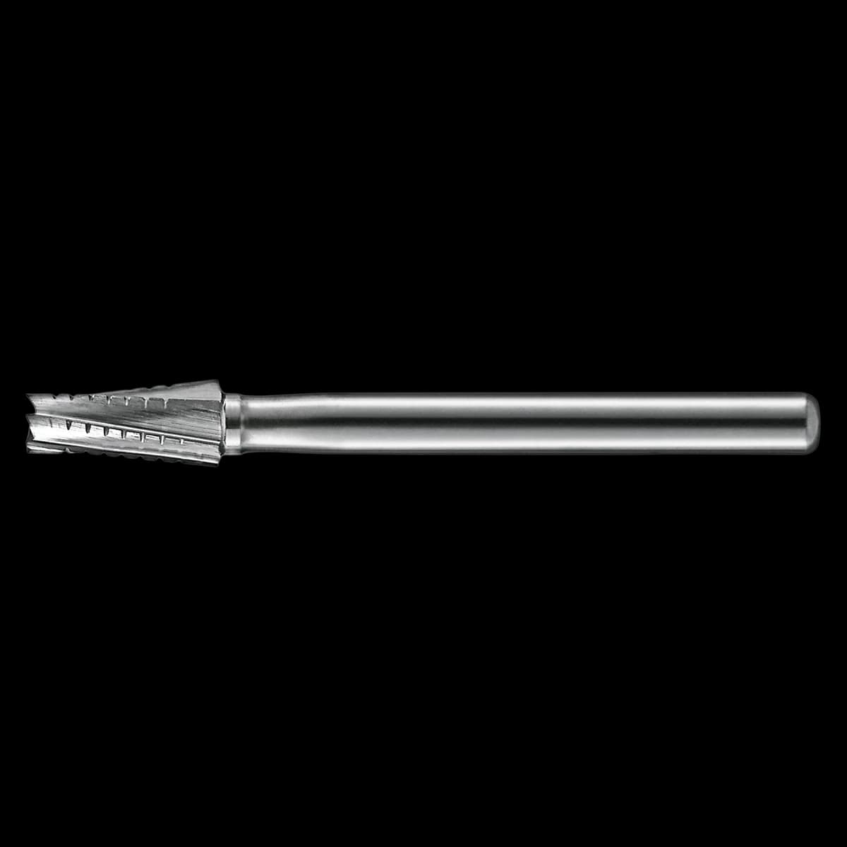 KaVo Kerr FG 701 Carbide Bur, Taper Flat End Crosscut, 6 Flute, 1.2 mm Diameter, 3.7 mm Length, 10/Pk - Kerr Operative Carbide Burs FG 701 10/Pk - Image 1