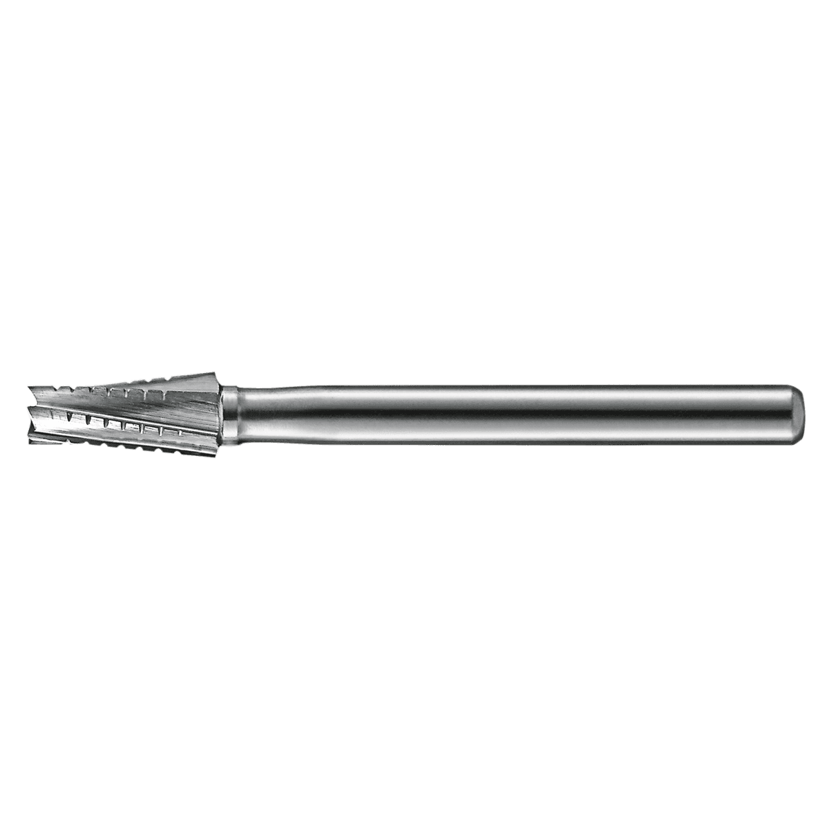 Kerr FGSS 700 Carbide Bur, Taper Flat End Crosscut, Friction Grip Short Shank, 1 mm Diameter, 3.7 mm Length, 10/Pk (FGSS700-KC0) - Kerr Operative Carbide Burs FGSS 700 10/Pk - Image 1