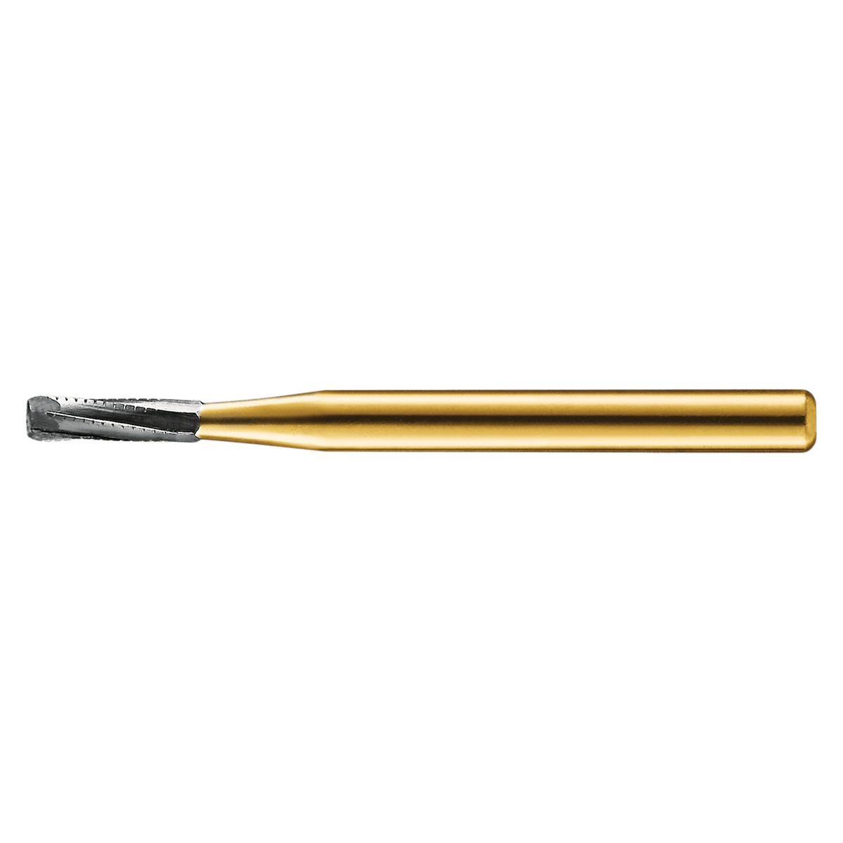 Kerr (KaVo Kerr) Specialty Carbide Bur FG 2057, Fine Cross-Cut, Straight Flat End, 6 Flutes, 1.0 mm Diameter, 3.7 mm Length, 10/Pk - Kerr Specialty Carbide Burs FG 2057 10/Pk - Image 1