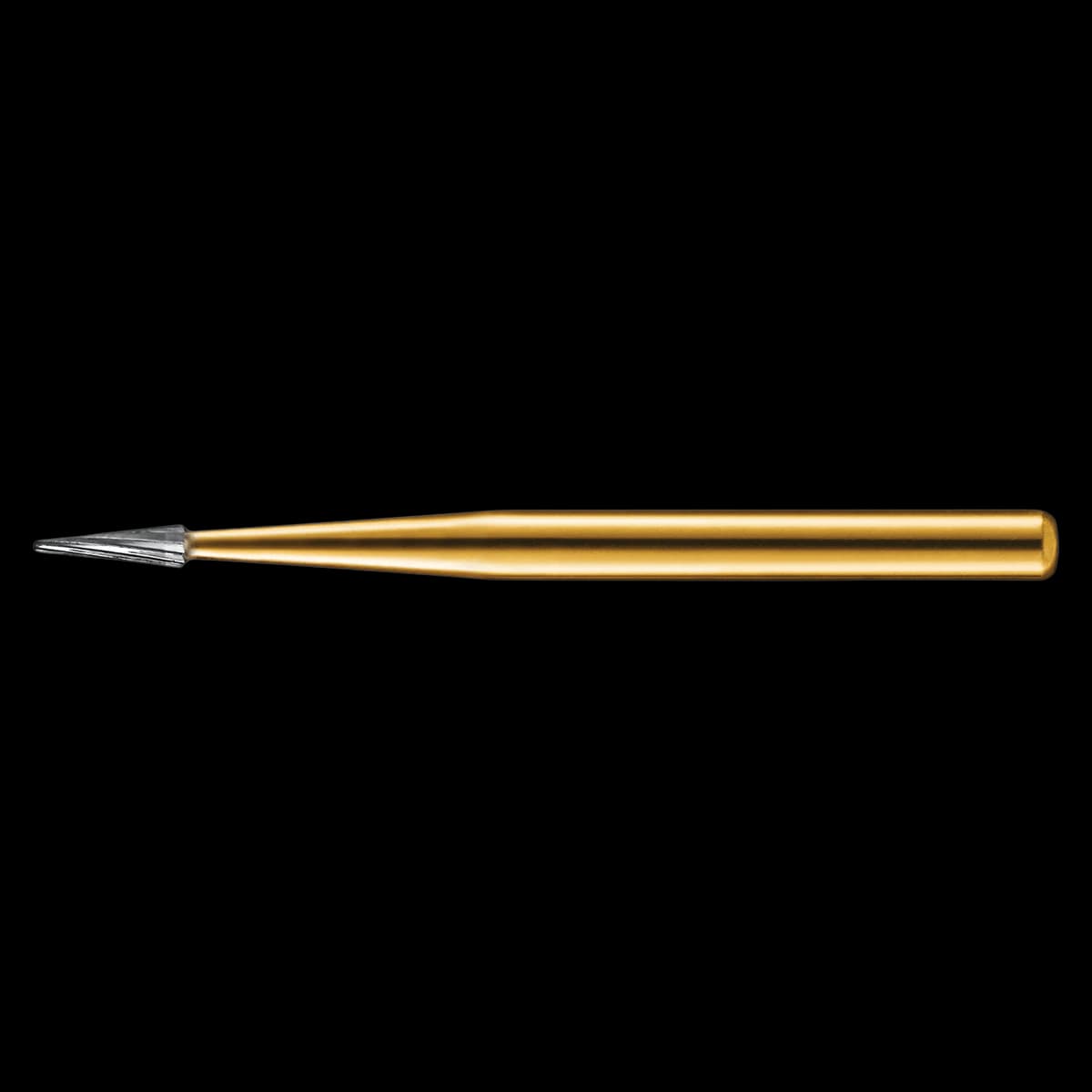 KaVo Kerr FG 9713 Trimming & Finishing Carbide Bur, Taper, Friction Grip, 30 Flute, 1.2 mm Diameter, 5.1 mm Length, 10/Pkg - KavoKerr FG9713 Carbide Bur (10) - Image 1
