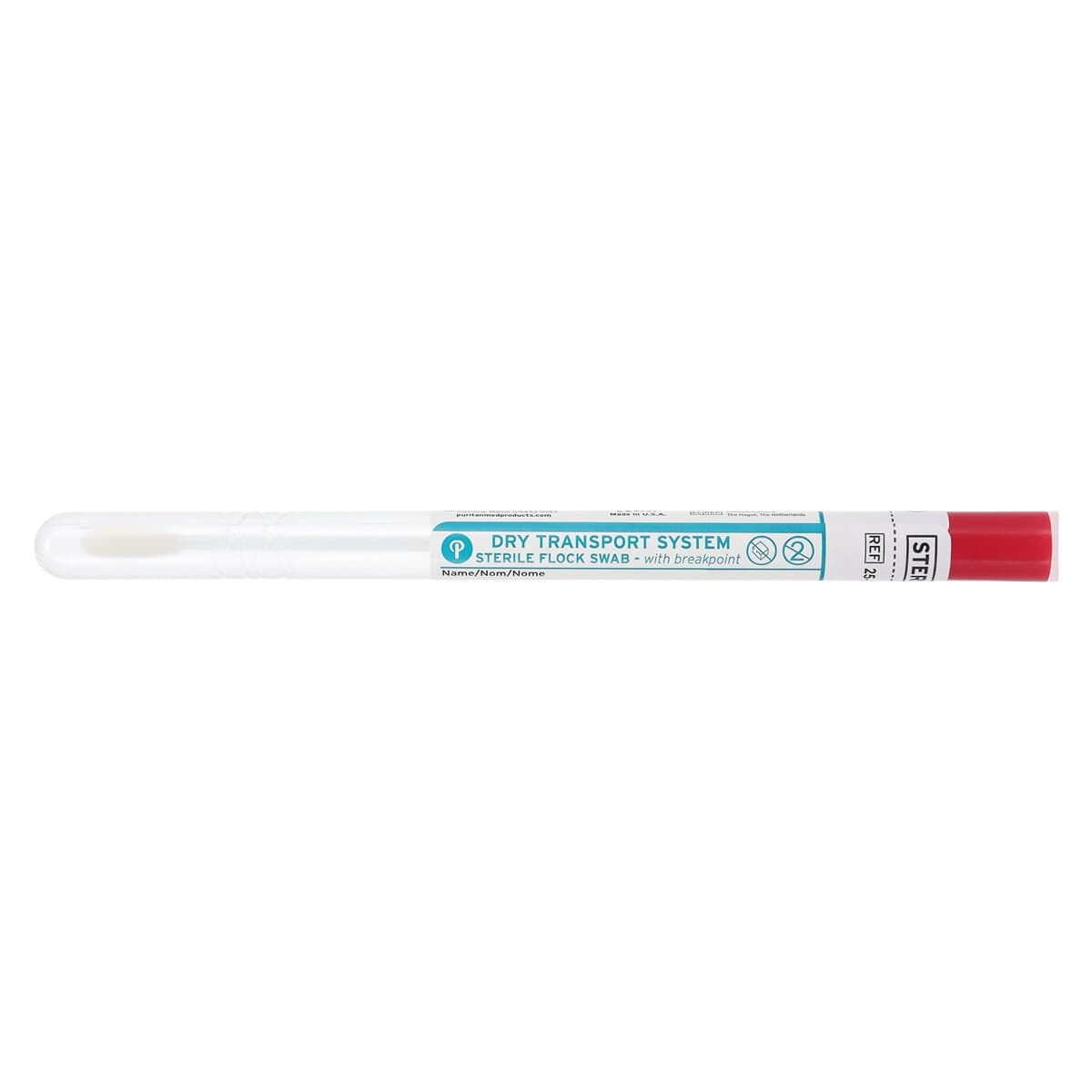 PurFlock Ultra Sterile Flocked Specimen Collection Swab, 100/Box thumbnail 2