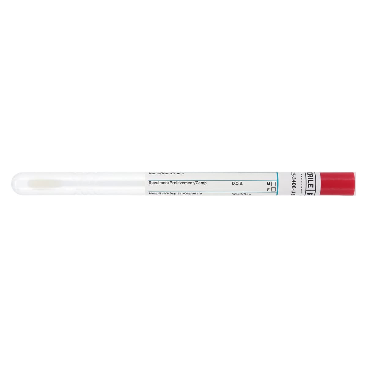 PurFlock Ultra Sterile Flocked Specimen Collection Swab, 100/Box thumbnail 3