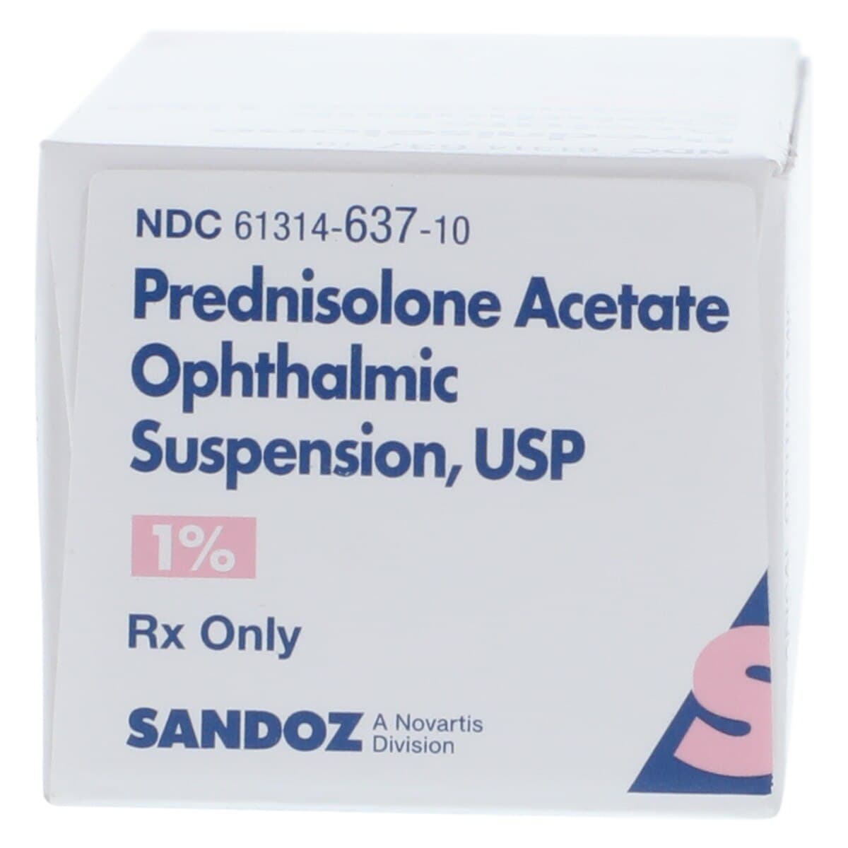 Prednisolone Acetate Ophthalmic Suspension 1%, 10mL Bottle, Sandoz thumbnail 2
