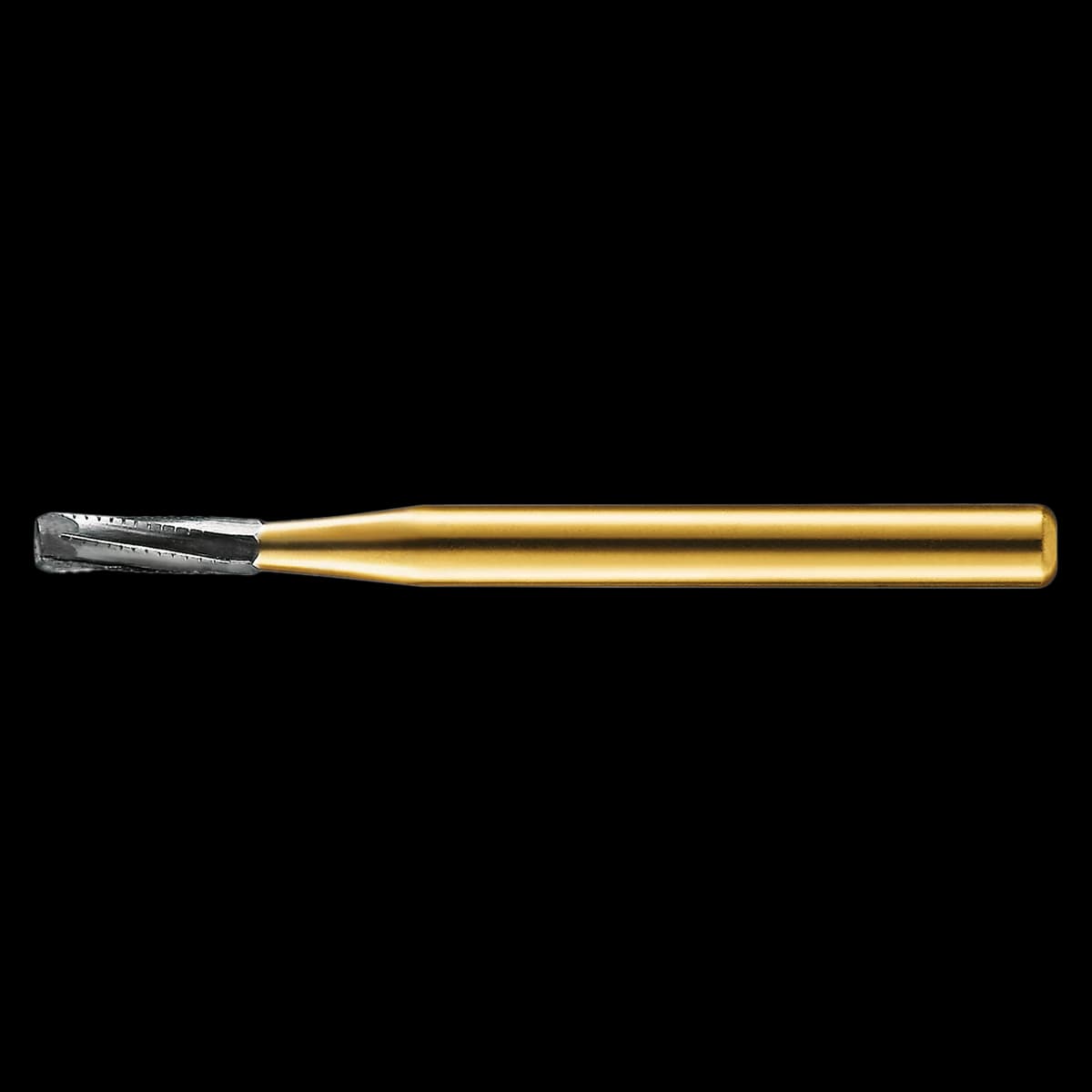 Kerr FGOS2057 Surgical Carbide Bur, Straight Flat End, Crosscut 6 Flute, Friction Grip, 1 mm Diameter, 3.7 mm Length, 10/Pk, FGOS2057-KC0 - Kerr Operative Carbide Burs FGOS 2057 10/Pk - Image 1