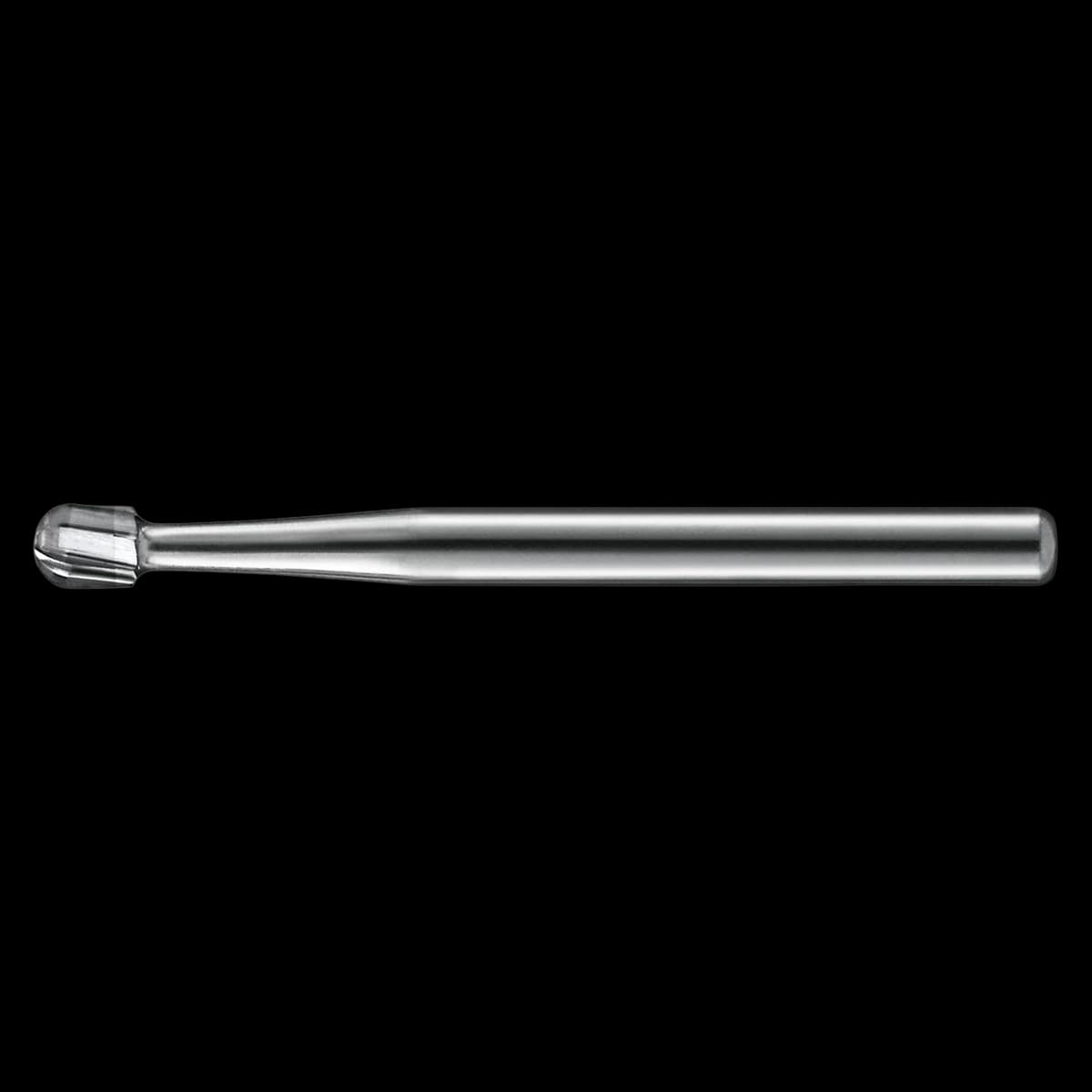 KaVo Kerr Surgical Operative Carbide Bur, Round #2, Latch, 6 Flute, 1 mm Diameter, 10/Pkg, LAOS2-KC0 - Kerr Operative Carbide Burs LAOS 2 10/Pk - Image 1