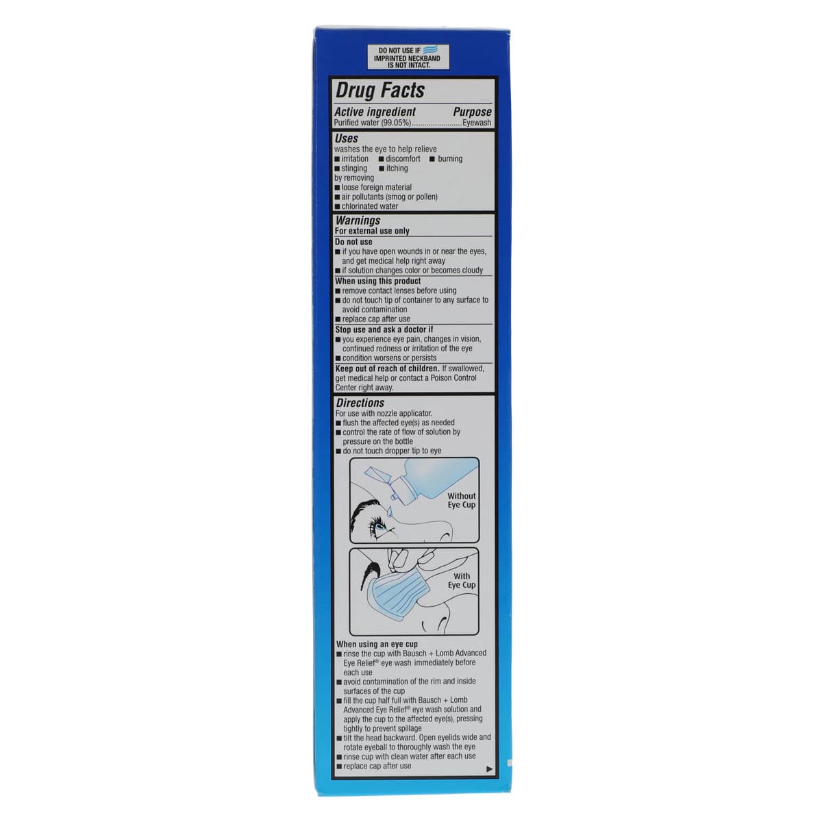 B&L Advanced Eye Wash Solution, 4 oz/Bottle thumbnail 2