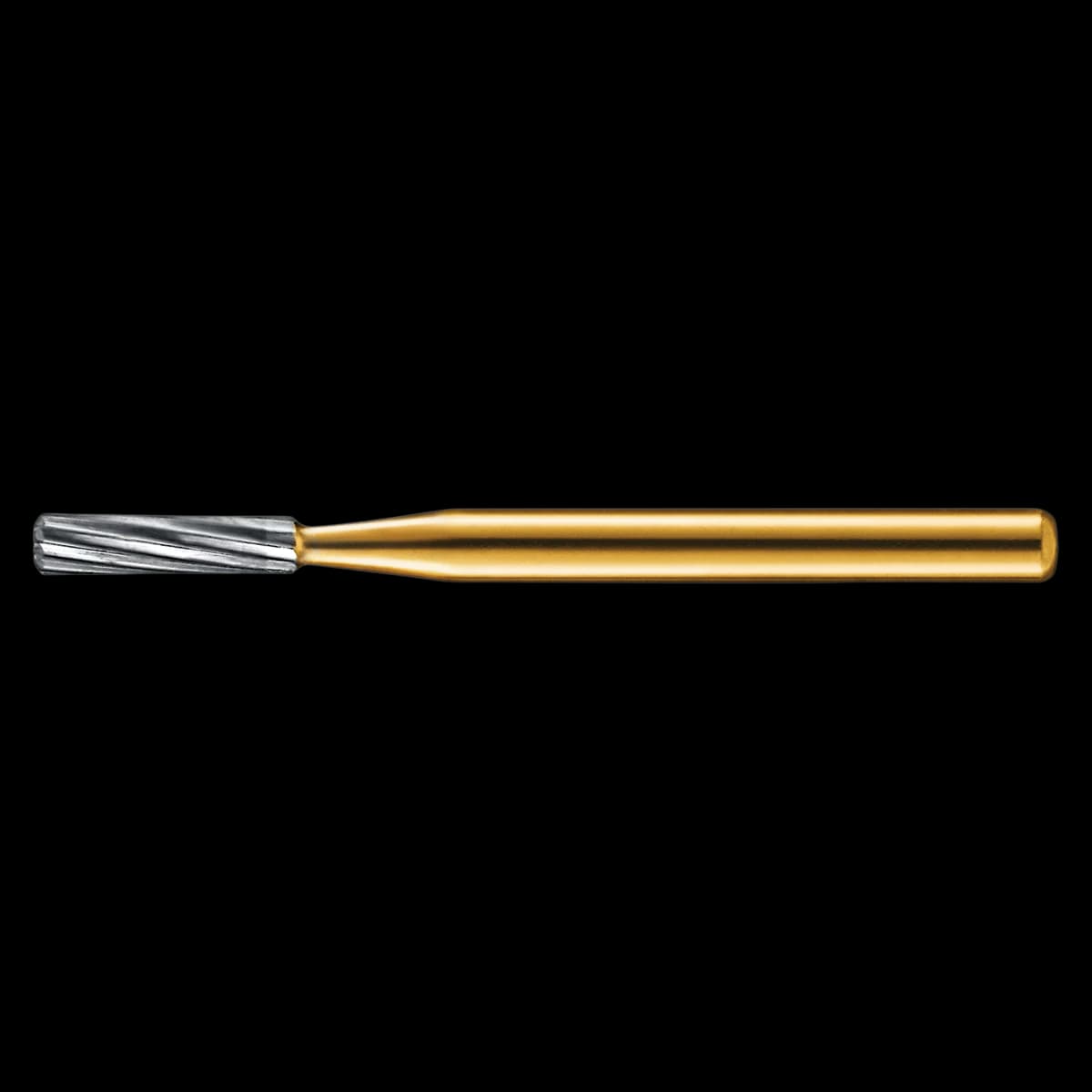 Kerr Trimming & Finishing Carbide Bur FG 7303, Inverted Taper, 12 Flute, 1.2 mm Diameter, 4.1 mm Length, 10/Pk - Kerr Trimming & Finishing Carbide Burs FG 7303 10/Pk - Image 1
