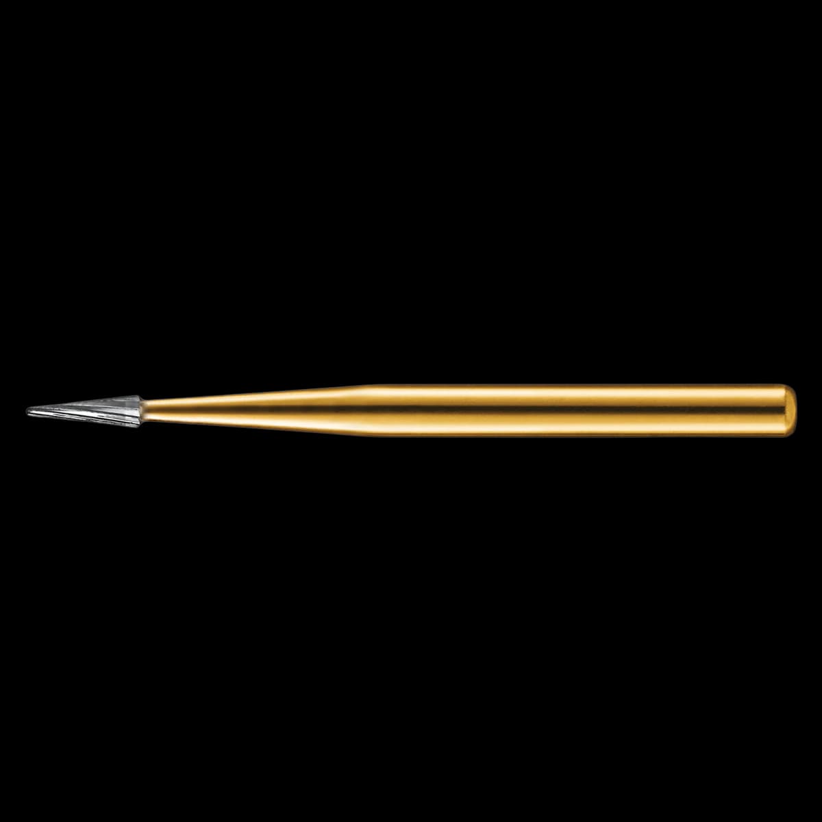 KaVo Kerr Trimming & Finishing Carbide Bur FG 7612, Taper Finishing, 12 Flute, 1.4 mm Diameter, 5.8 mm Length, 10/Pk - Kerr Trimming & Finishing Carbide Burs FG 7612 10/Pk - Image 1