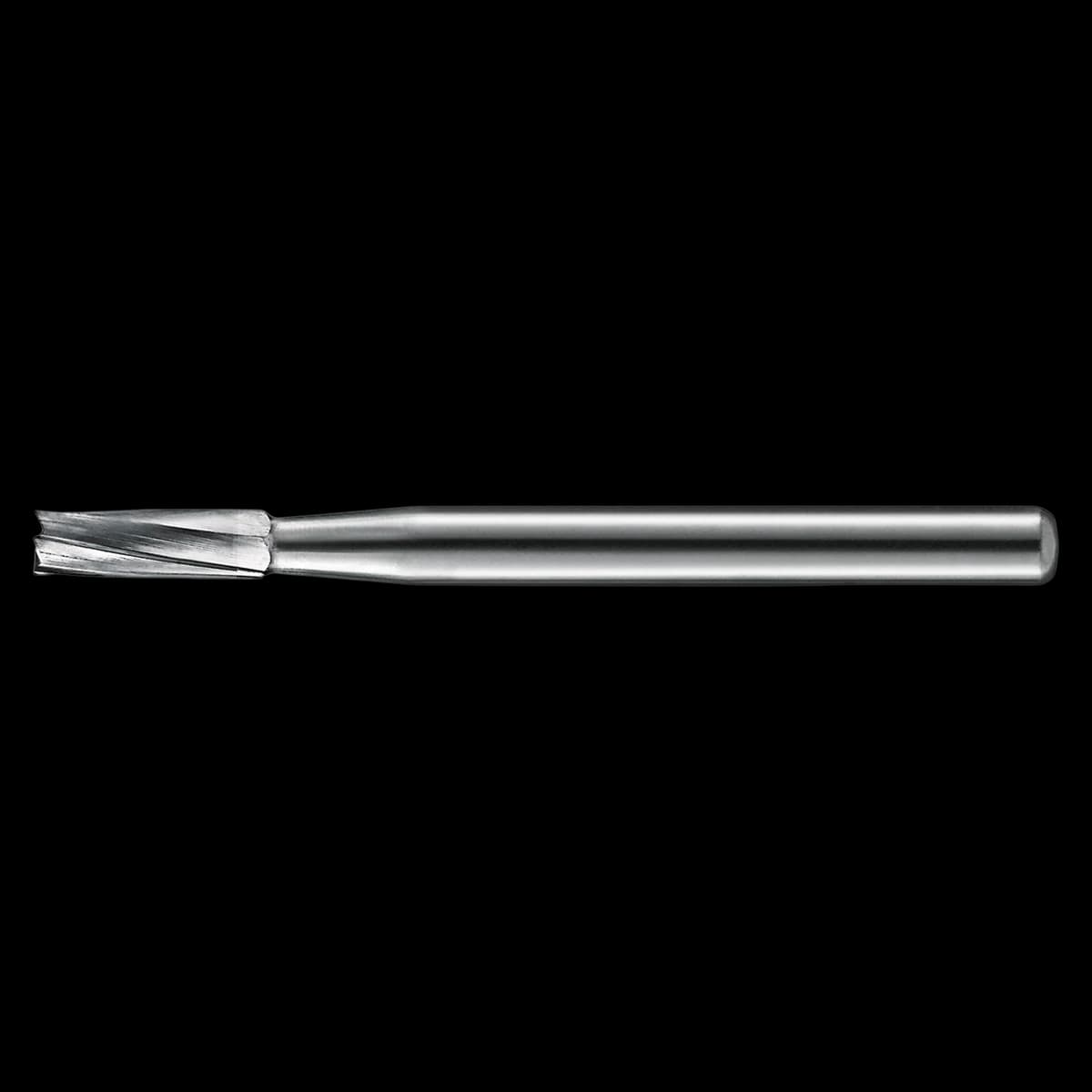 Kerr FG 256 Carbide Bur, Straight Flat-End Fissure, All Purpose 6 Flute, 0.9 mm Diameter, 2.8 mm Length, 100/Pk, FG256-KCC - Kerr Operative Carbide Burs FG 256 100/Pk - Image 1
