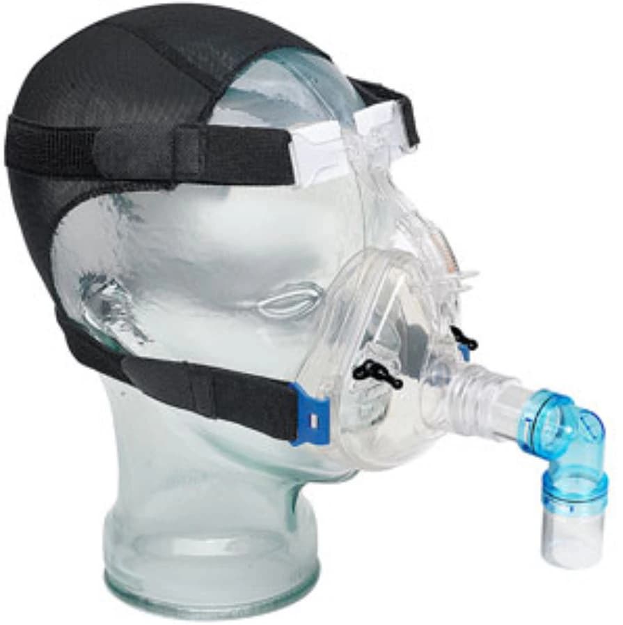 Mercury Medical CPAP Full Face Mask, Adult Small/Medium, 5/Box - Mask CPAP Full Face Small/Med - Image 1