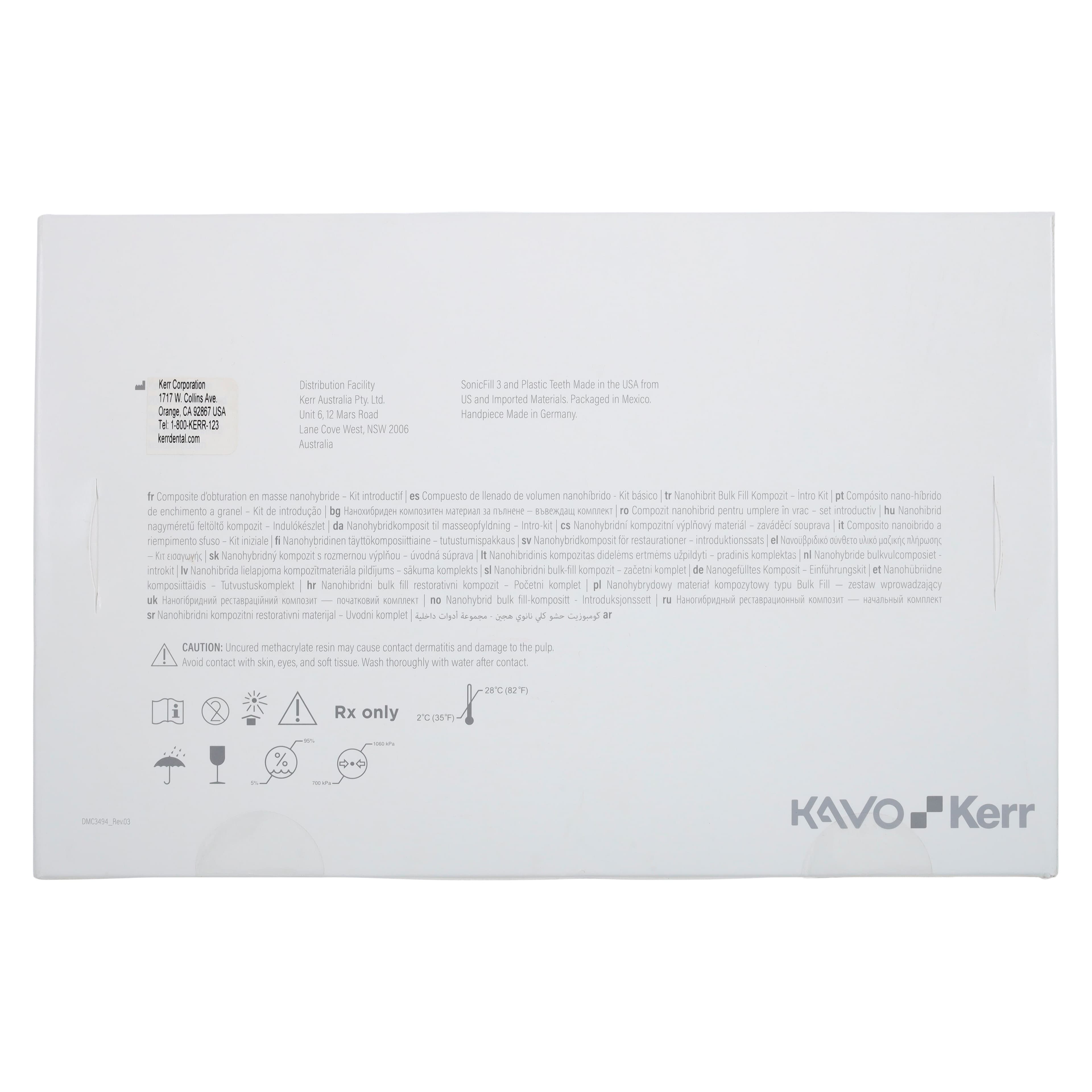 Kerr SonicFill 3 SingleFill Bulk Composite System Intro Kit, Shades A1/A2/A3, 60 Unidose Tips, #36710 thumbnail 11