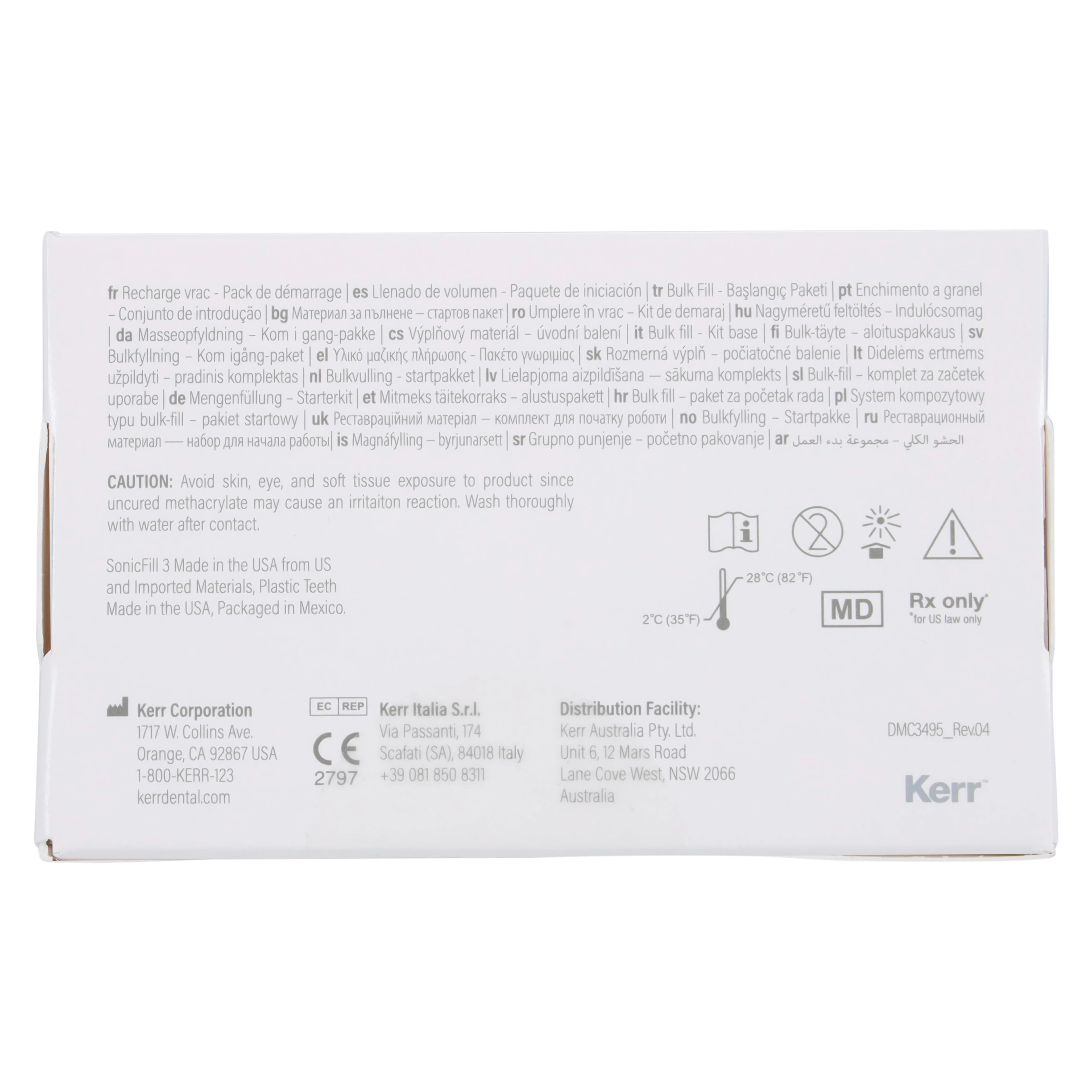 Kerr SonicFill 3 SingleFill Bulk Composite System Intro Kit, Shades A1/A2/A3, 60 Unidose Tips, #36710 thumbnail 13