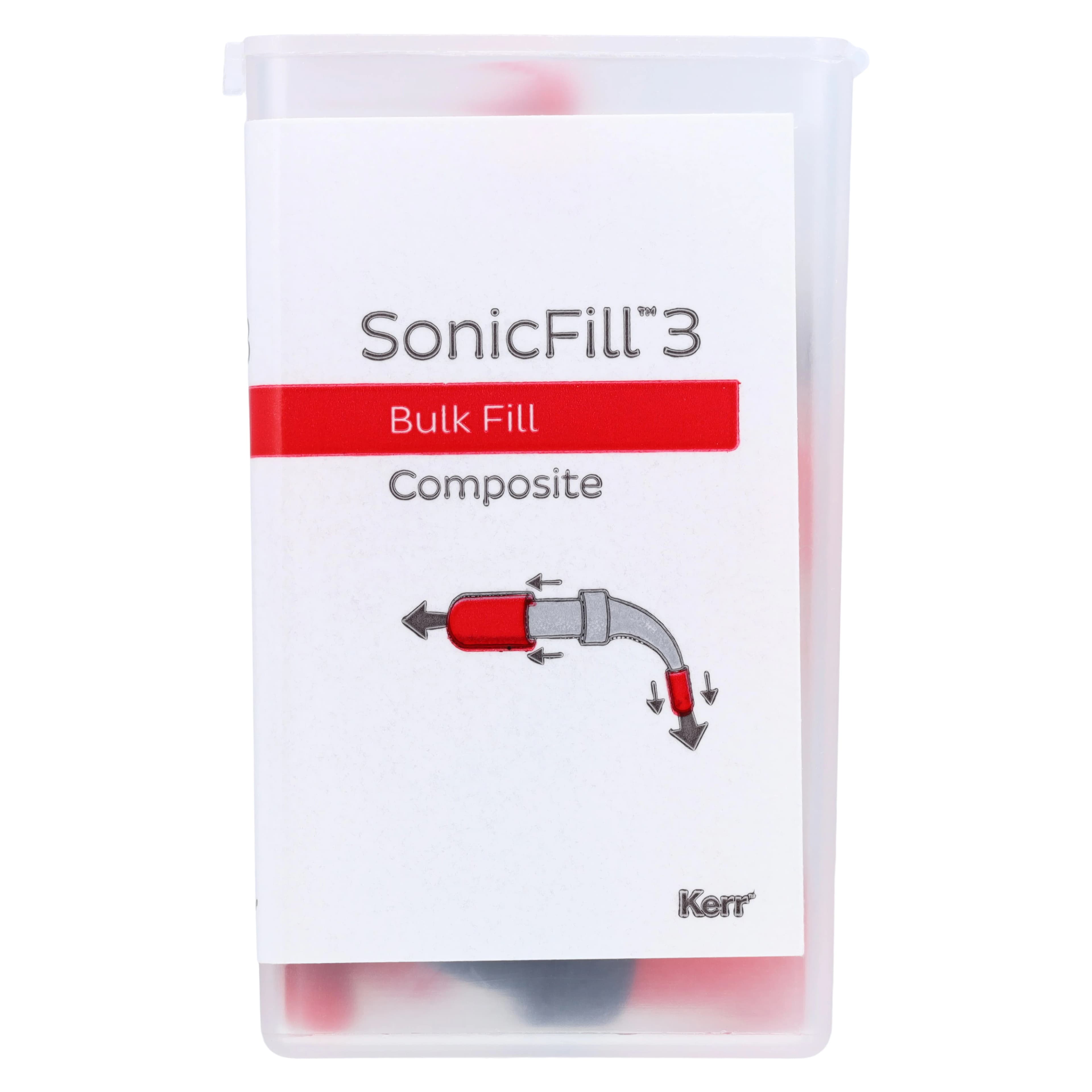 Kerr SonicFill 3 SingleFill Bulk Fill Composite Refill, Shade A3, 20 x 0.25g Unidose Tips, #36713 thumbnail 6