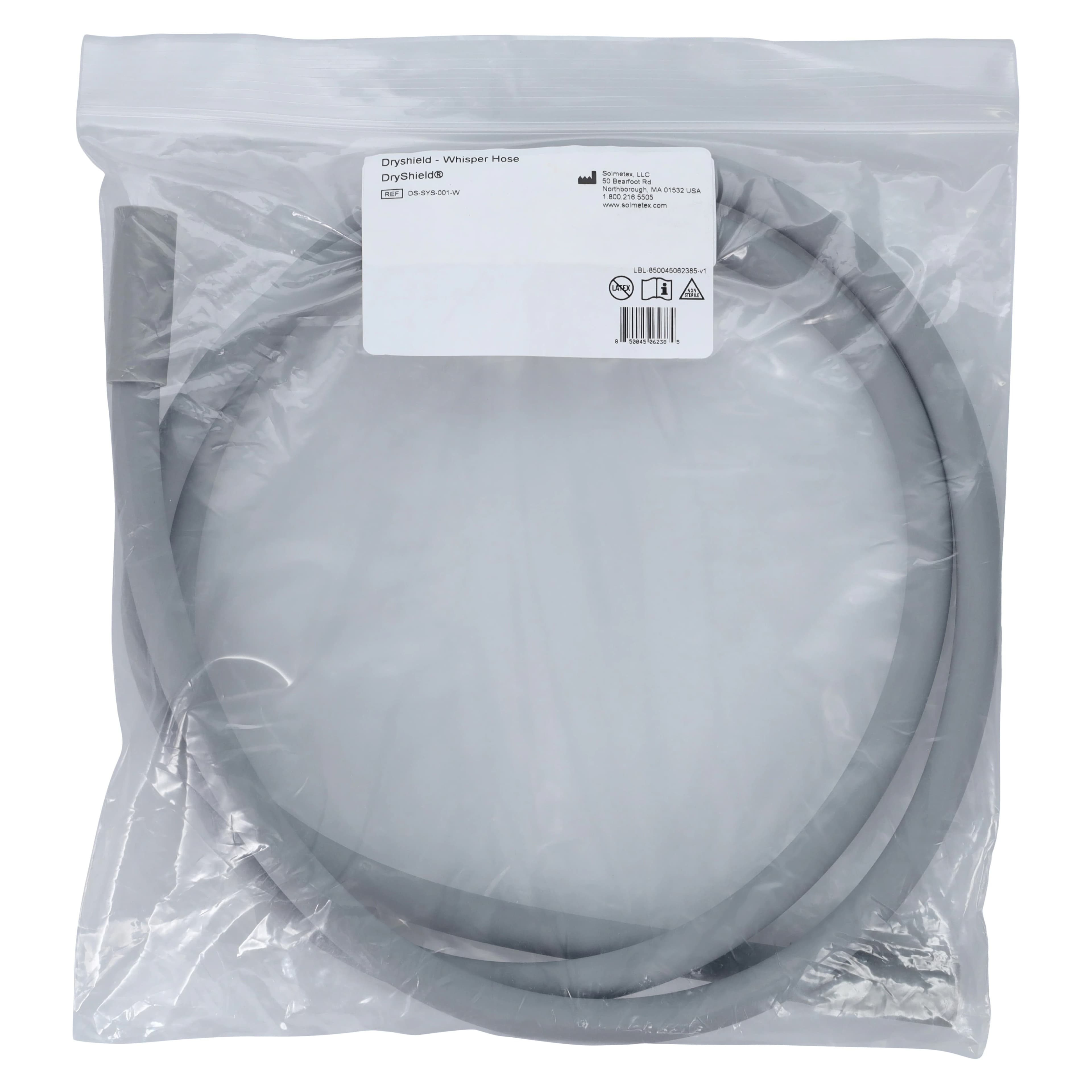 DryShield Whisper Hose, Gray, Autoclavable, 1/Pk, DS-SYS-001-W thumbnail 3