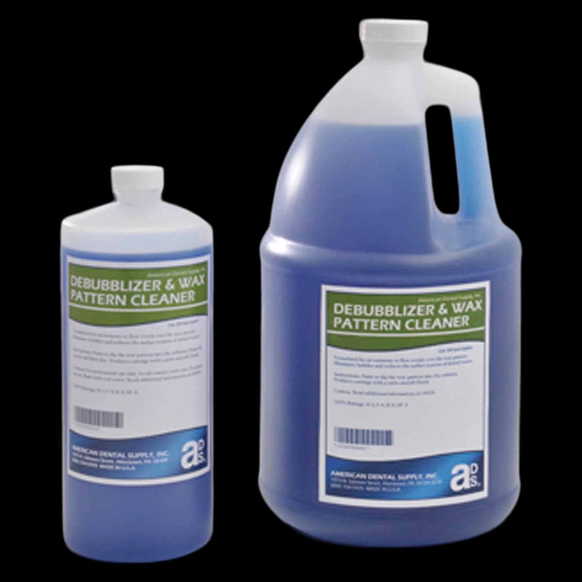American Dental Supply Debubblizer and Wax Pattern Cleaner, Blue, 8 oz Bottle - Debubblizer and Wax Pattern Cleaner Blue 8oz - Image 1