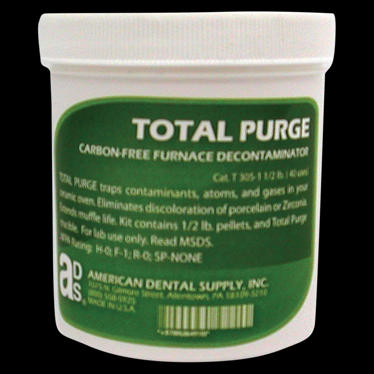 Total Purge® Carbon-Free Furnace Decontaminator Refill, 1/2 Lb Jar - Total Purge Furnace Decontamin - Image 1