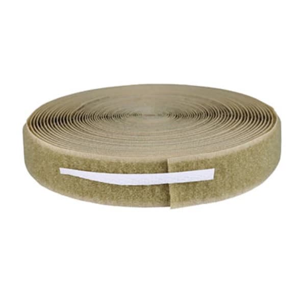 FabLife Hook & Loop Fastener Loop Material, Tan, 1" x 10 yd - Webng Bak Hook&Loop Fastn - Image 1