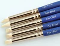 Flexi-Tips® Complete Set, Single End, Size 0 Small, Firm White, 5-Piece Set - Flexi-Tips® – Complete Set, Single End - Size 0 Small – Firm White - Image 1