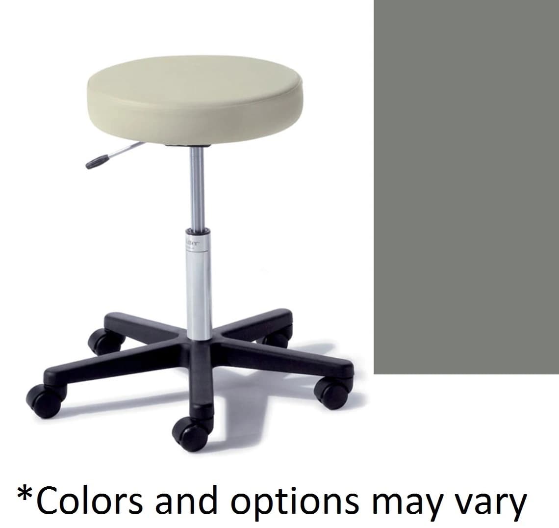 Midmark Ritter 272 Basic Stool, Value Series, Lunar Gray, 300 lb Capacity - 272 Basic Stool - Image 1