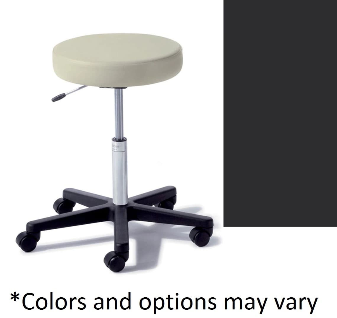 Midmark Ritter 272 Basic Stool, Value Series, Obsidian, 300 lb Capacity - 272 Basic Stool - Image 1