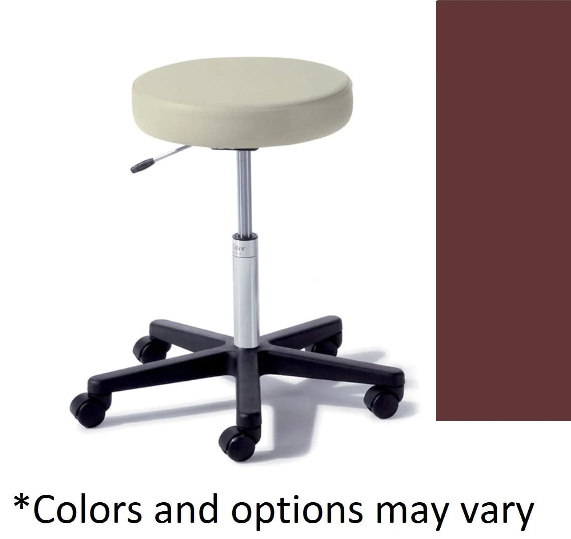 Midmark Ritter 272 UFree Basic Exam Stool, Ultrafree Cranberry, 300 lb Capacity - 272 UFree Basic Stool - Image 1