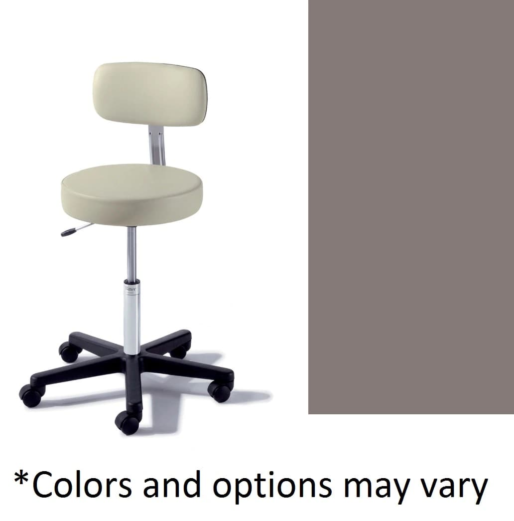 Midmark Ritter 273 Basic Stool with Back, Latte, 225 lb Capacity - 273 Basic Stool w/ Back - Image 1