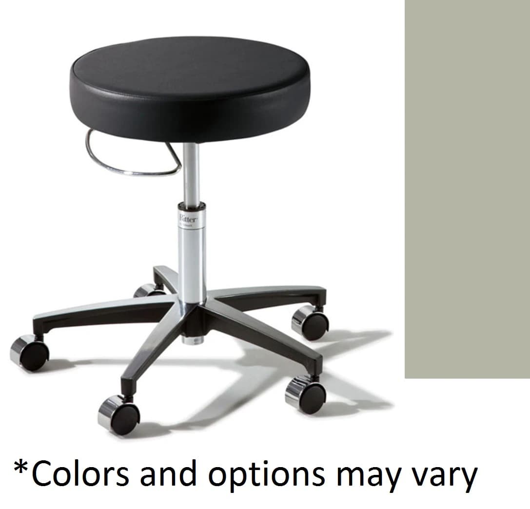 Midmark Ritter 276 Adjustable Basic Stool, Mineral, 350 lb Capacity - 276 Adjustable Basic Stool HR - Image 1