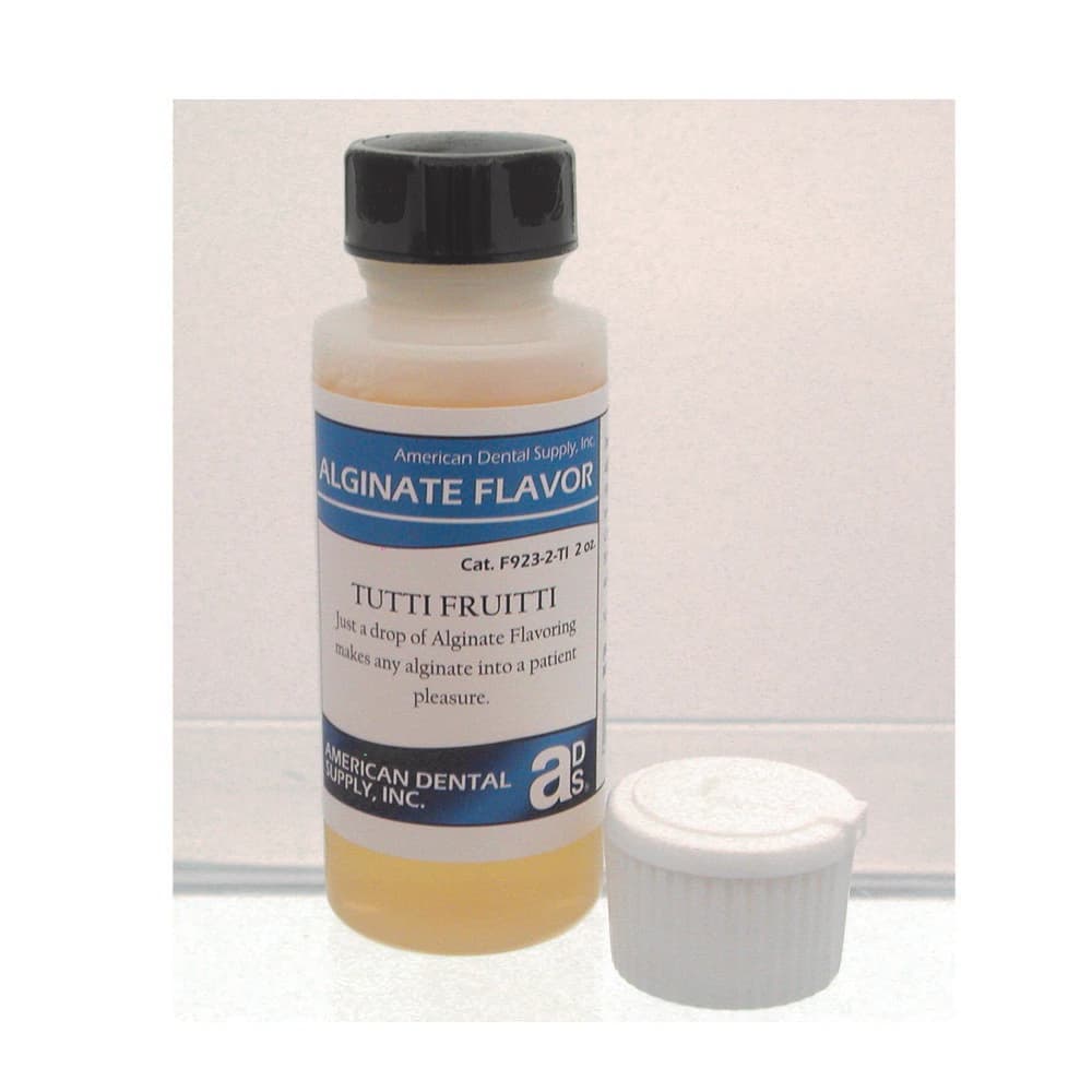 Alginate Flavor Drops, Tutti-Frutti, 2 oz Bottle - Alginate Flavor Drops Tutti Fruity 2oz - Image 1