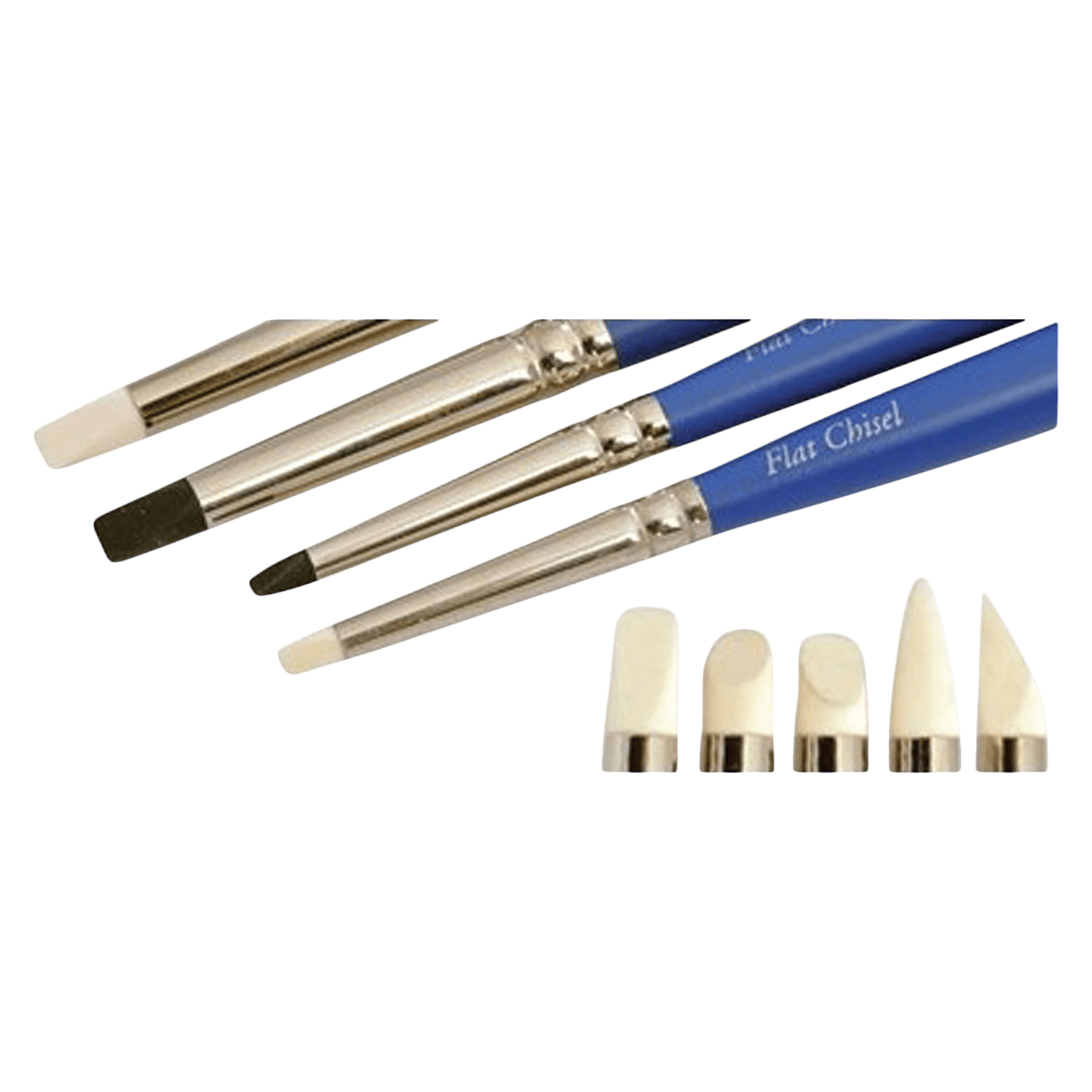 Flexi Tip White SE #2 Round Firm Cup, 3/Pk - Flexi Tip White SE #2 Tip - Image 1