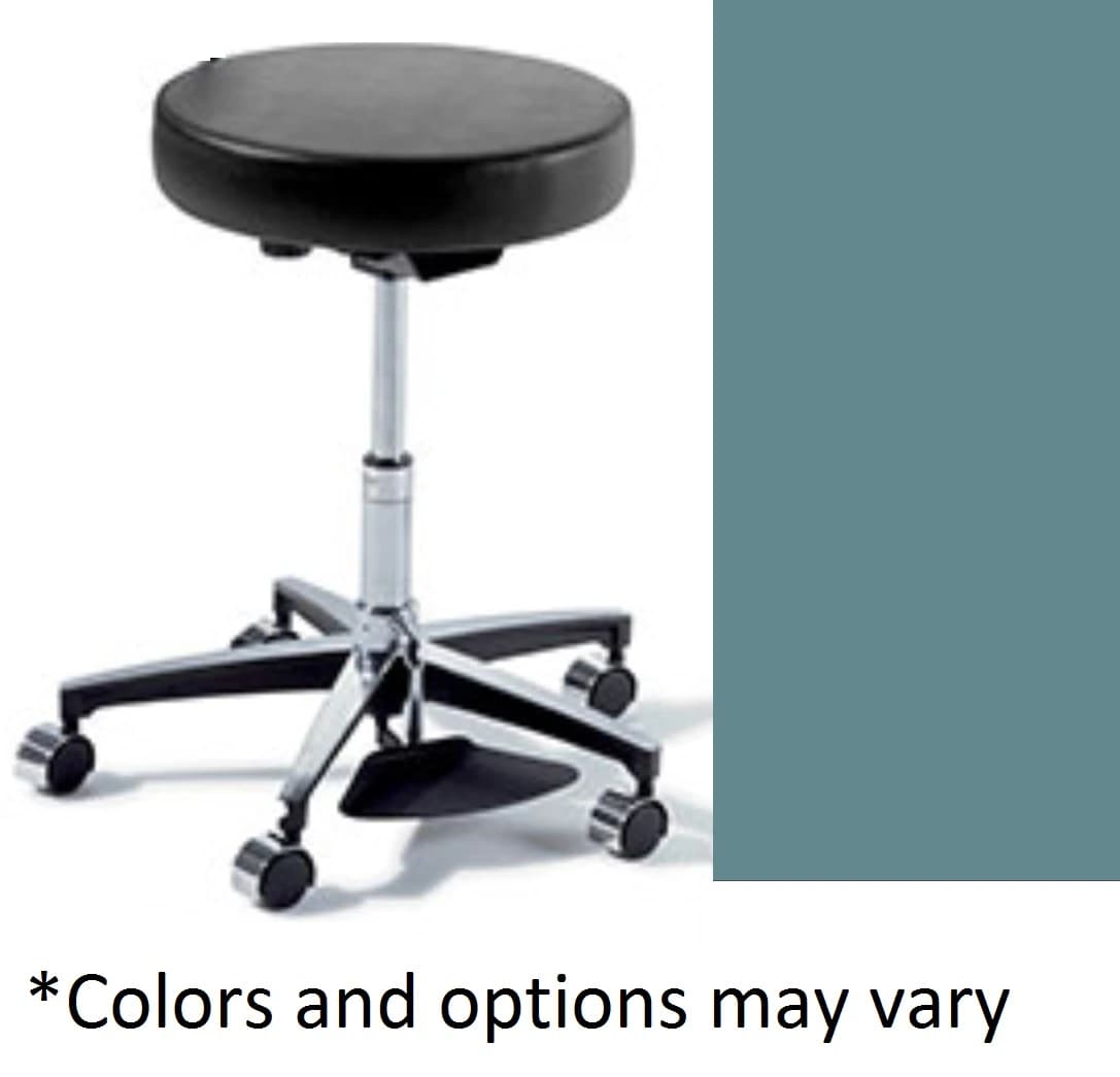 Midmark Ritter Classic Series 276 Exam Stool with Foot Ring, 350 lb Capacity - Basic 276 Stool W/FR - Image 1
