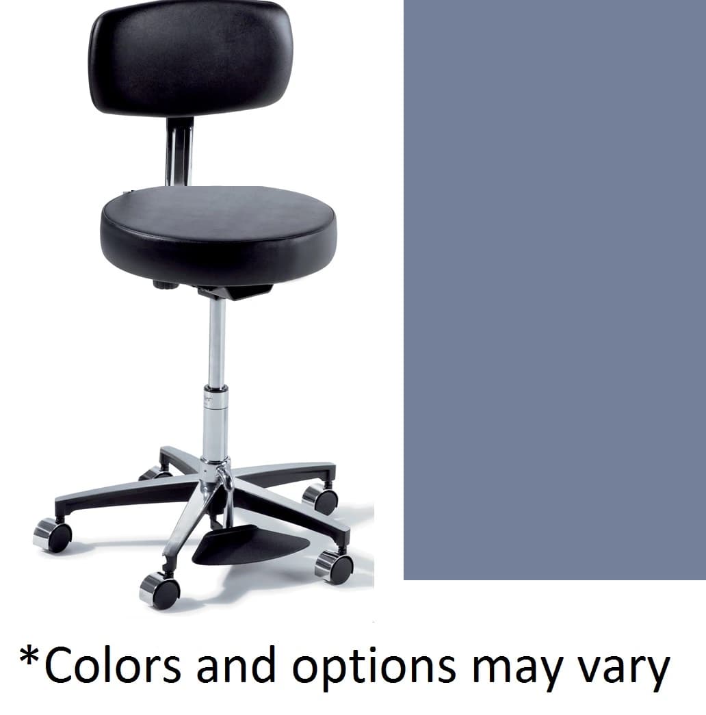Midmark Ritter 276 UltraFree Stool with Foot Ring - Basic 276 UltraFree Stool W/FR - Image 1